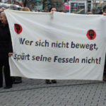 Impressionen von der Frauendemo 2017 in Oberhausen. Foto: ACW