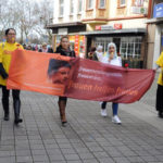 Demo zum Internationalen Frauenkampftag, OB-Sterkrade, 10.03.18. Foto: Andrea-Cora Walther.