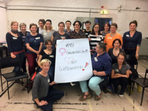 Gründung des Bündnisses Frauenstreik 2019 in Oberhausen.